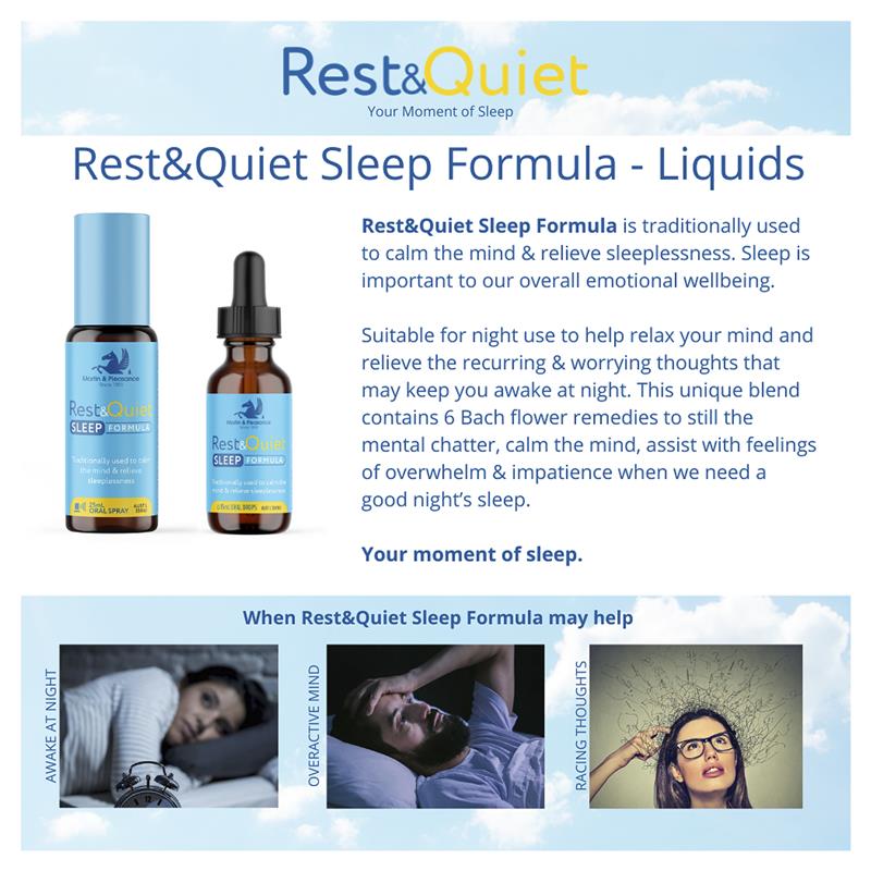 Martin & Pleasance Rest & Quiet Sleep Formula Dropper 15ml