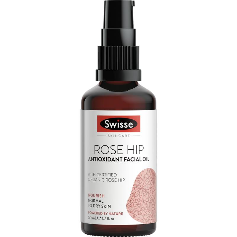 Swisse Skincare 玫瑰果抗氧化面部精油 50ml