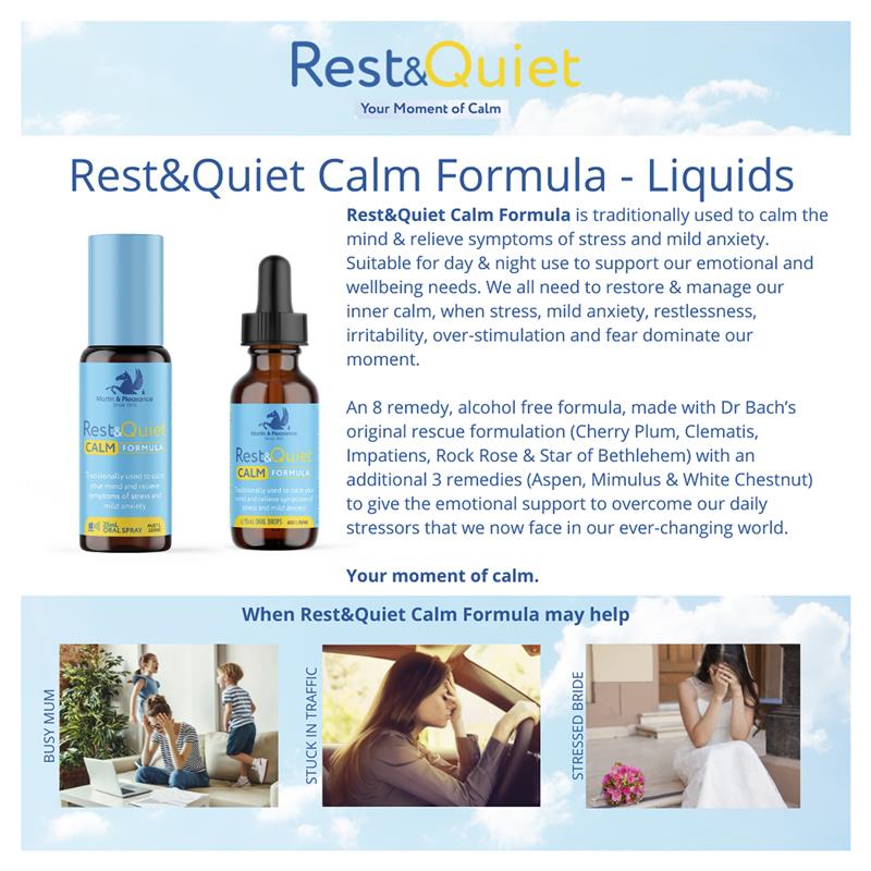 Martin & Pleasance Rest & Quiet Calm Formula Spray 25ml