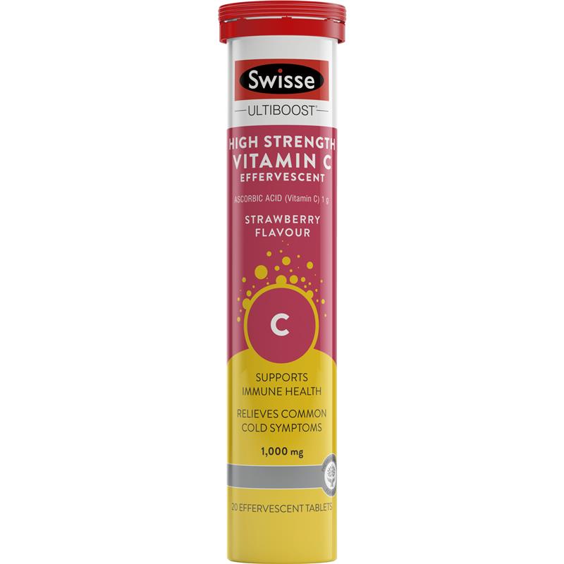 Swisse Vitamin C 60 Viên Sủi Bọt