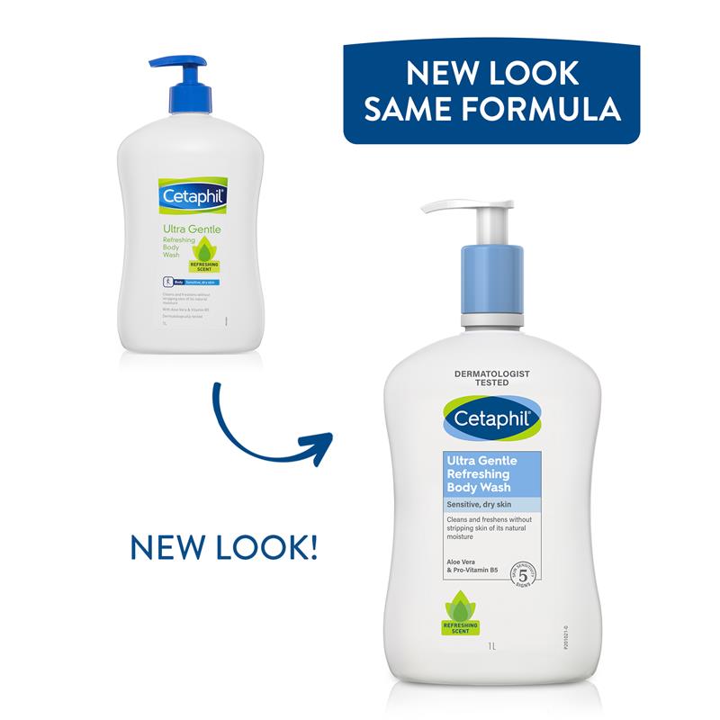 Sữa tắm Cetaphil Ultra Gentle Refreshing 1L