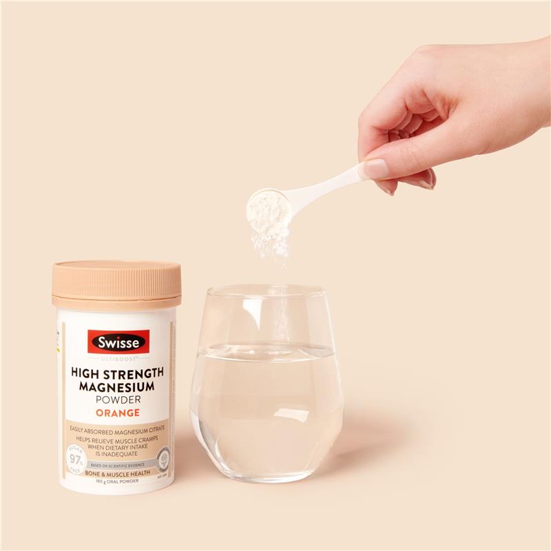Swisse High Strength Magnesium Powder Orange 180g