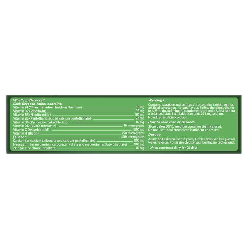 Berocca 能量芒果橙味泡腾片 45 片