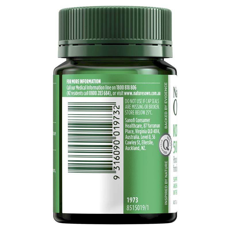 Nhân sâm Hàn Quốc Nature's Own 500mg 60 viên