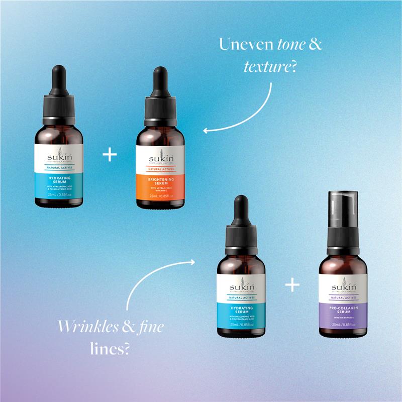 Serum dưỡng ẩm Sukin Natural Actives với Hyaluronic Acid 25ml