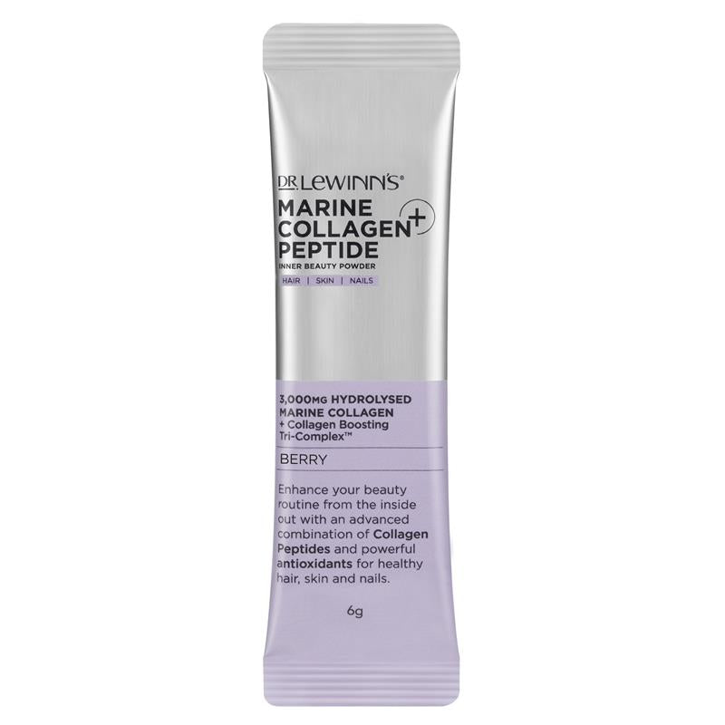 Dr LeWinn's Marine Collagen Peptide+ Inner Beauty Berry Flavour Powder