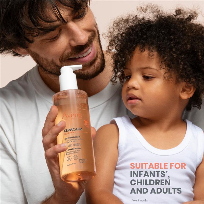 Gel rửa mặt Avene Xeracalm Nutrition 500ml