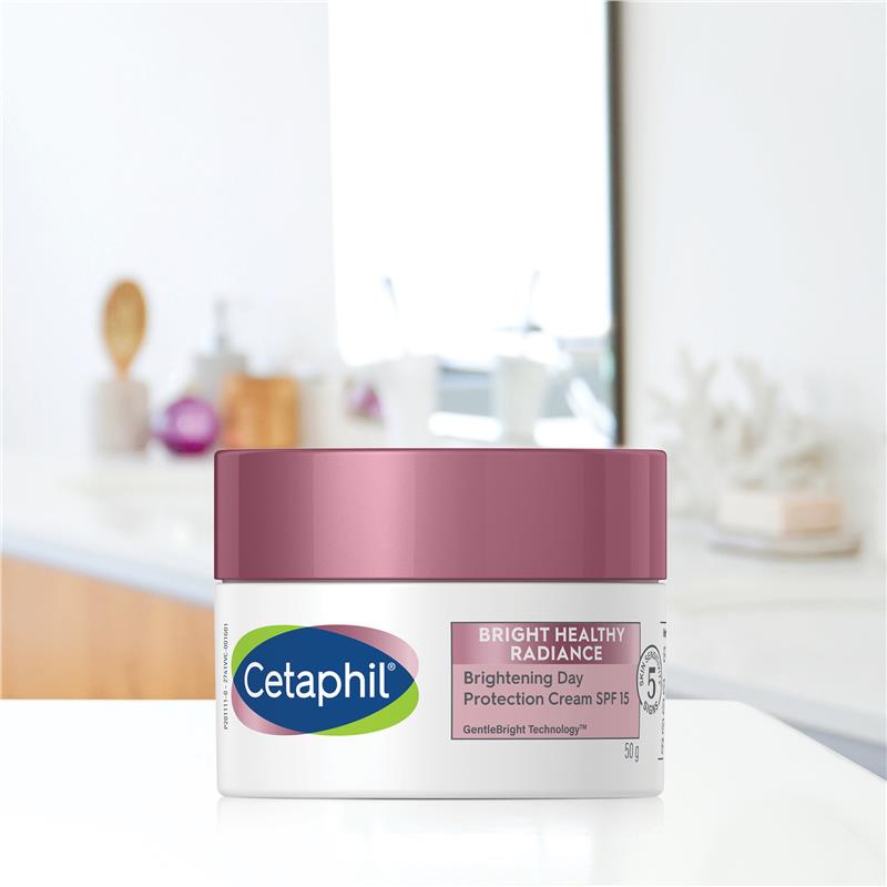 Kem dưỡng da ban ngày Cetaphil Bright Healthy Radiance Brightening Day Protective Cream SPF15 50g
