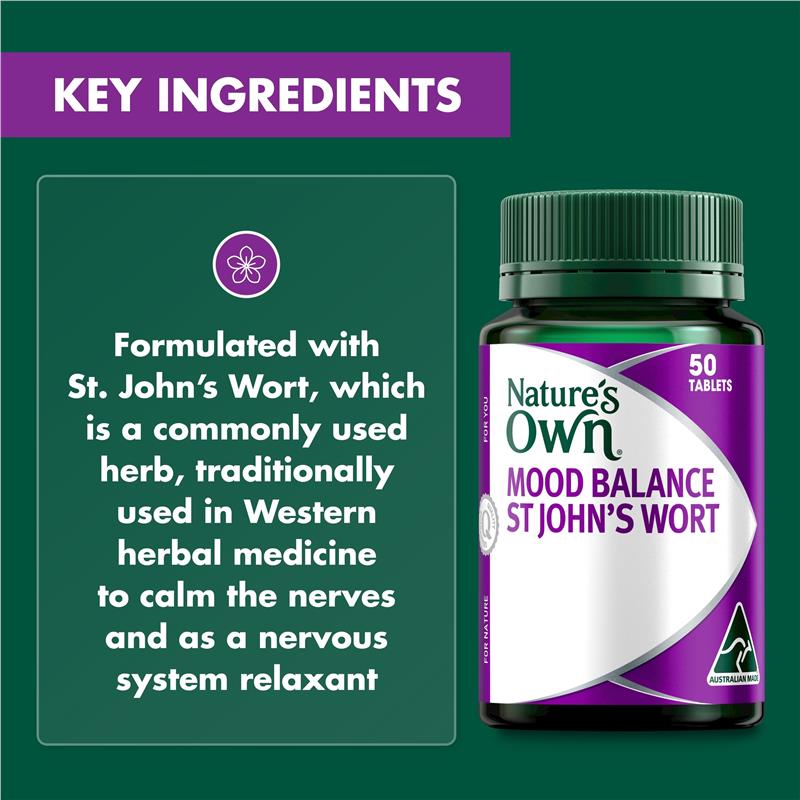 Nature's Own Mood Balance St John's Wort 50 Viên