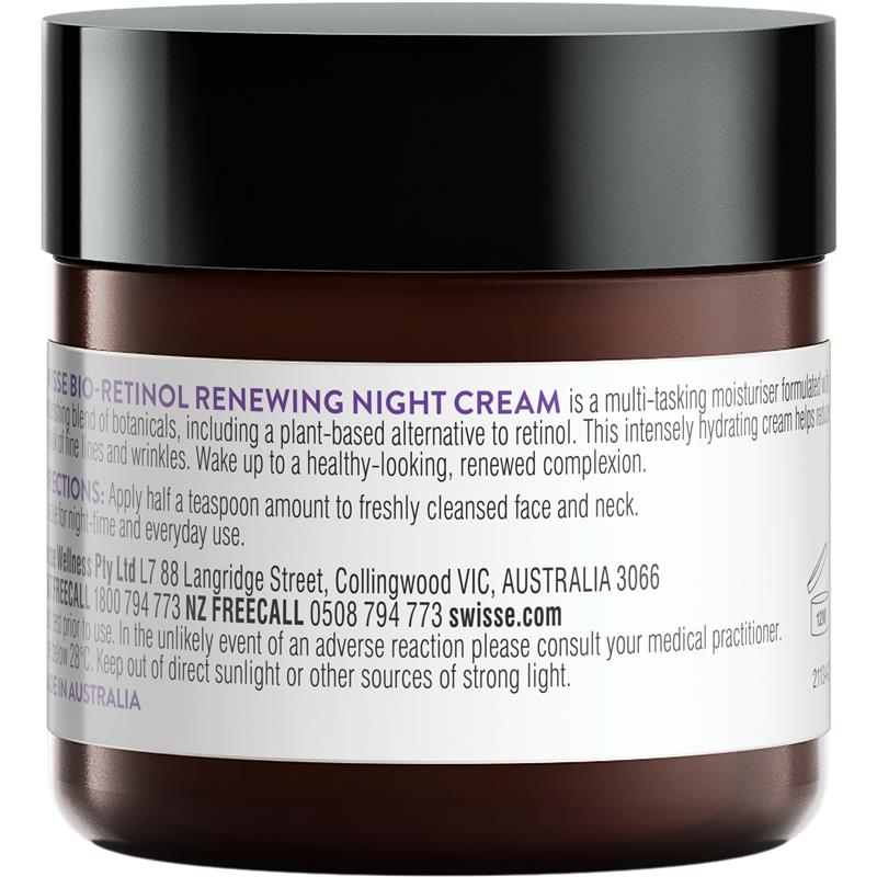 Swisse Skincare 生物视黄醇焕肤晚霜 50 克