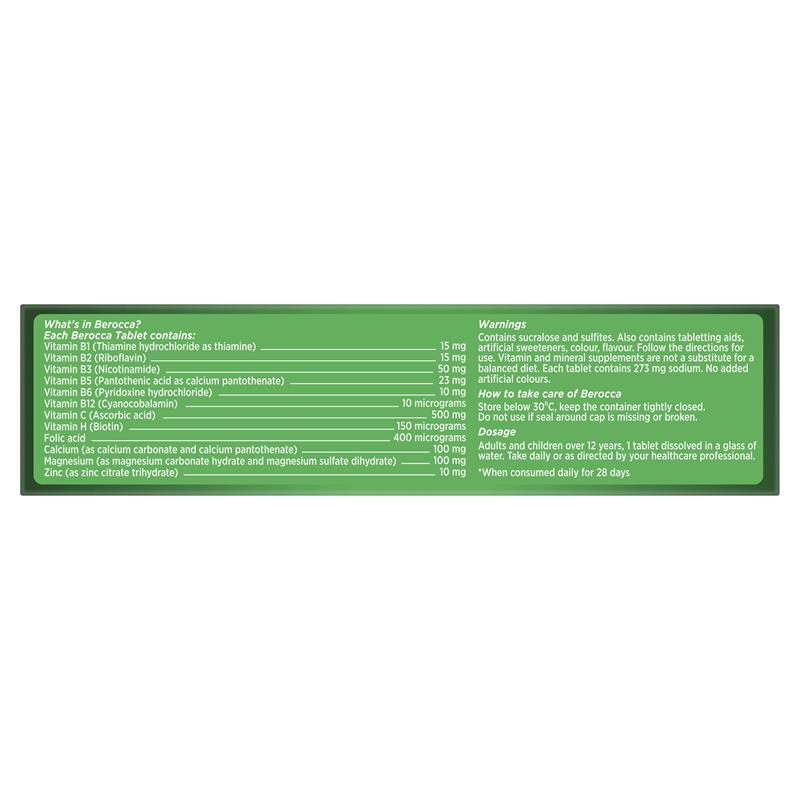 Berocca 能量橙味泡腾片 30 片