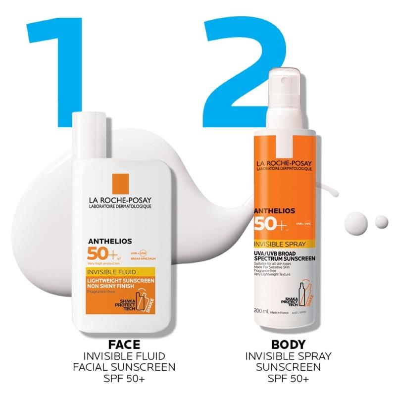 Kem chống nắng La Roche Posay Anthelios Invisible Fluid SPF 50+ 50ml