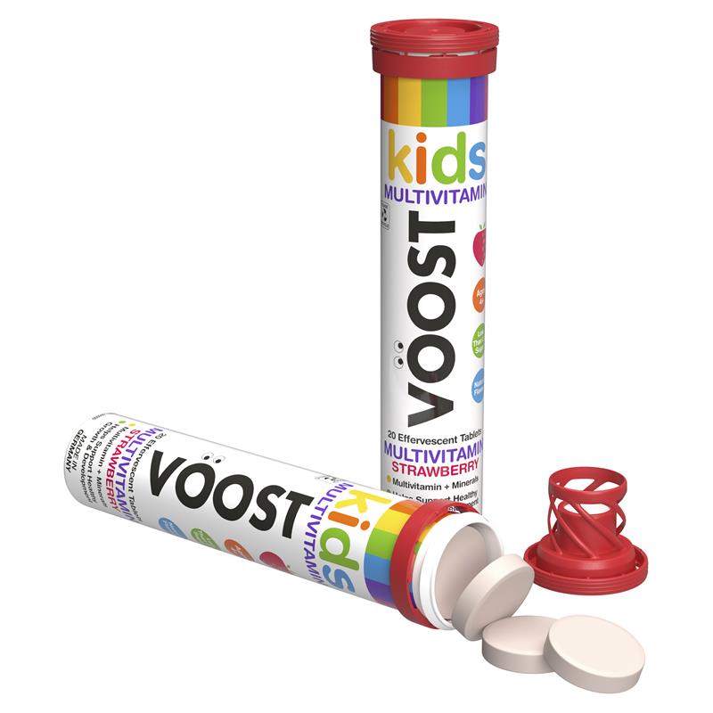 Viên sủi đa sinh tố Voost Kids 20 viên