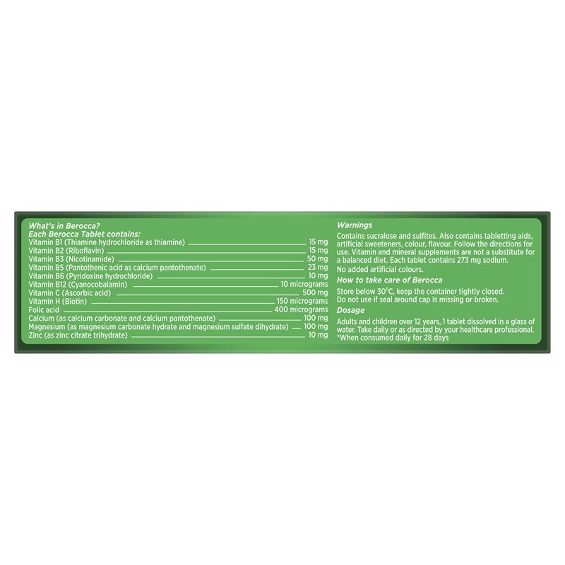 Berocca 能量橙味泡腾片 15 片