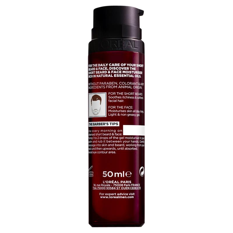 Kem dưỡng ẩm cho râu và mặt L'Oreal Men Expert Barber Club 50ml