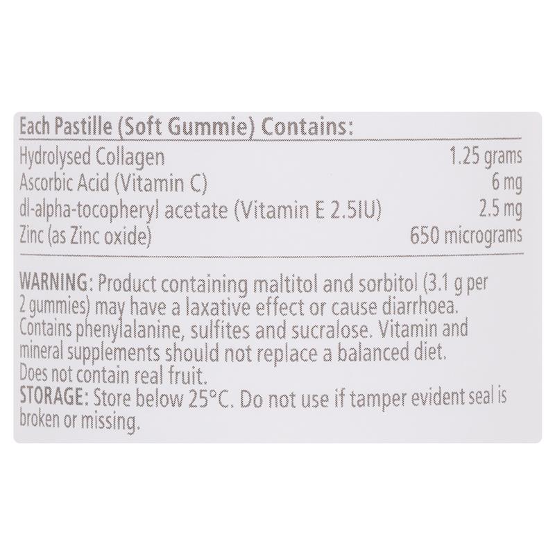 Nature's Way Adult Vita Gummies Sugar Free Collagen cường độ cao 50 viên