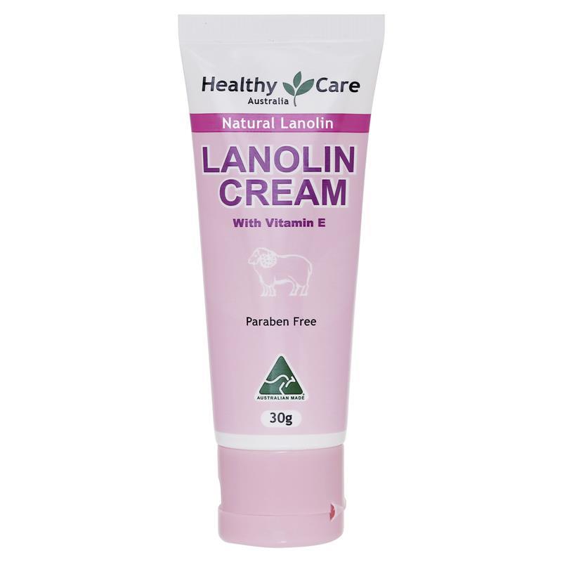 Kem Lanolin tự nhiên Healthy Care tuýp 30g