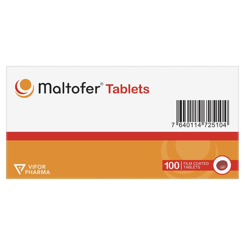 Maltofer Oral Iron 100mg 100 Viên