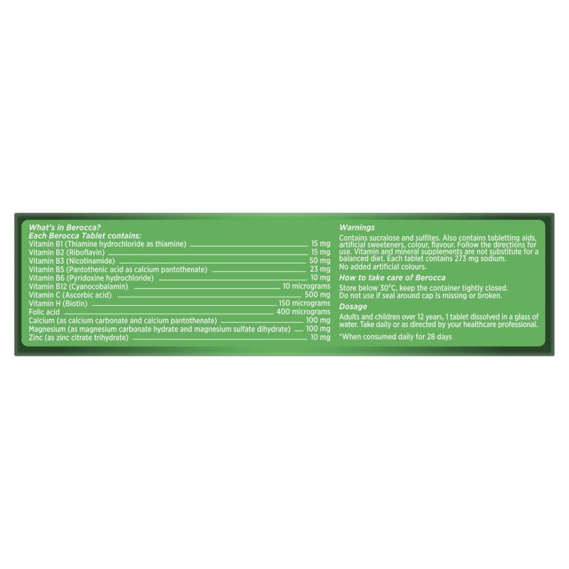 Berocca Energy 芒果橙味泡腾片 15 片