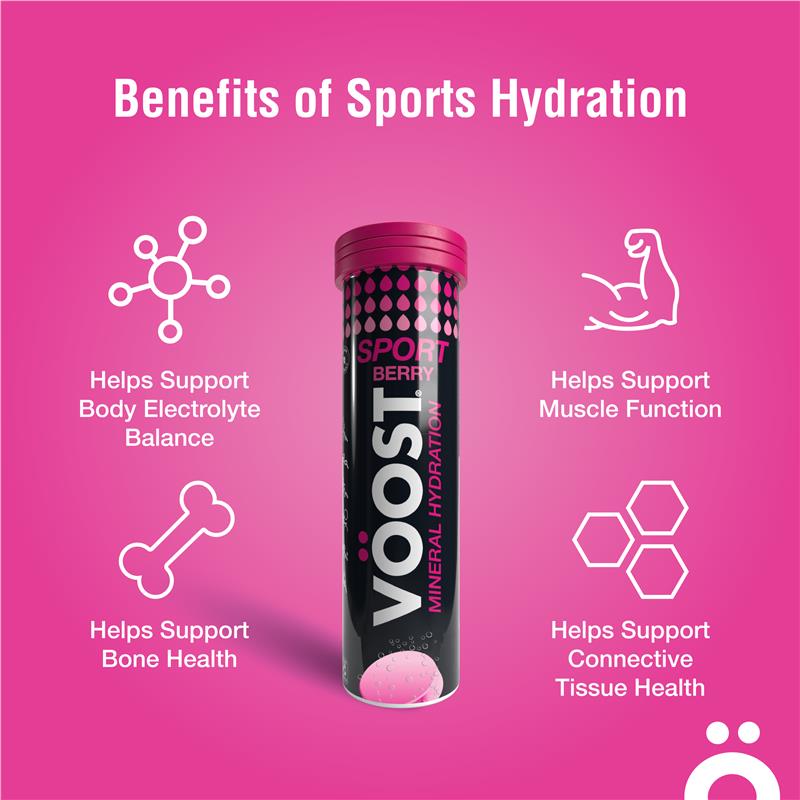 Voost Sport Berry Sủi Bọt 10 Viên