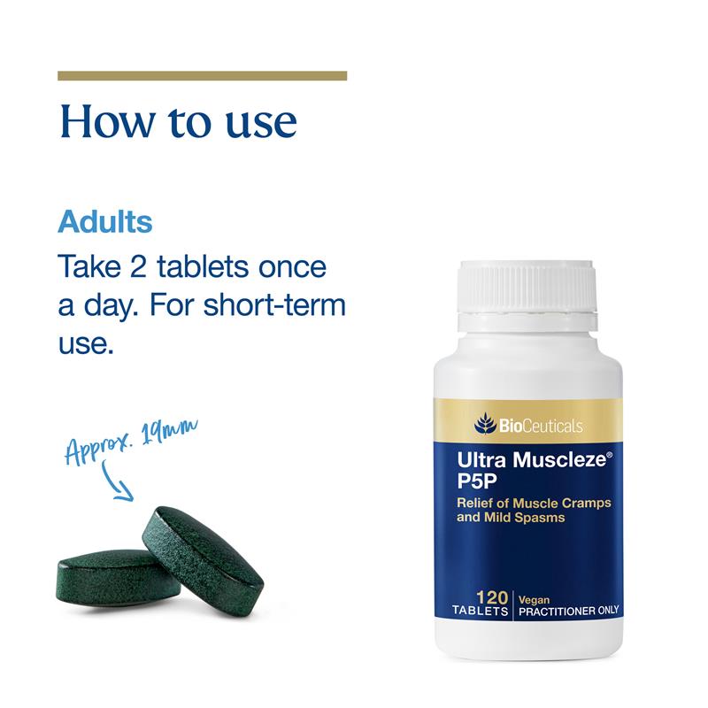 BioCeuticals Ultra Muscleze® P5P 120片