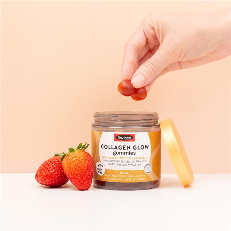 Swisse Beauty Collagen Glow Gummies 45 Pack