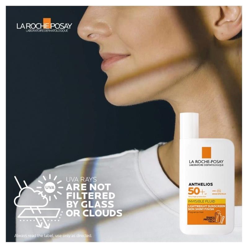 Kem chống nắng La Roche Posay Anthelios Invisible Fluid SPF 50+ 50ml