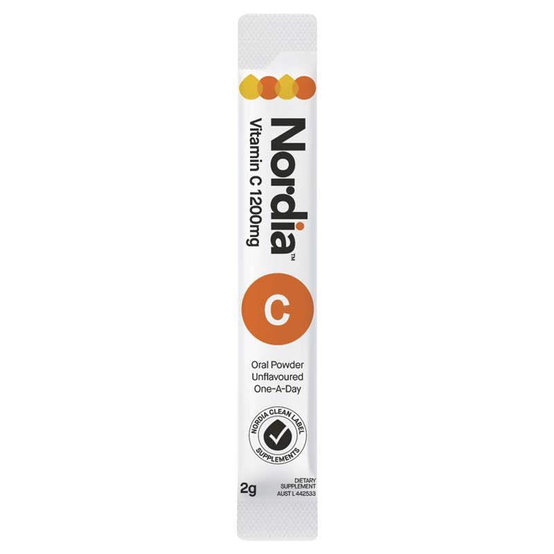 Bột Vitamin C Nordia 1200mg 28 Gói