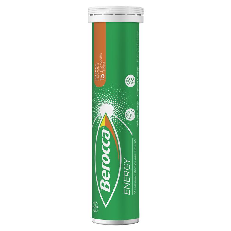 Berocca 能量橙味泡腾片 30 片