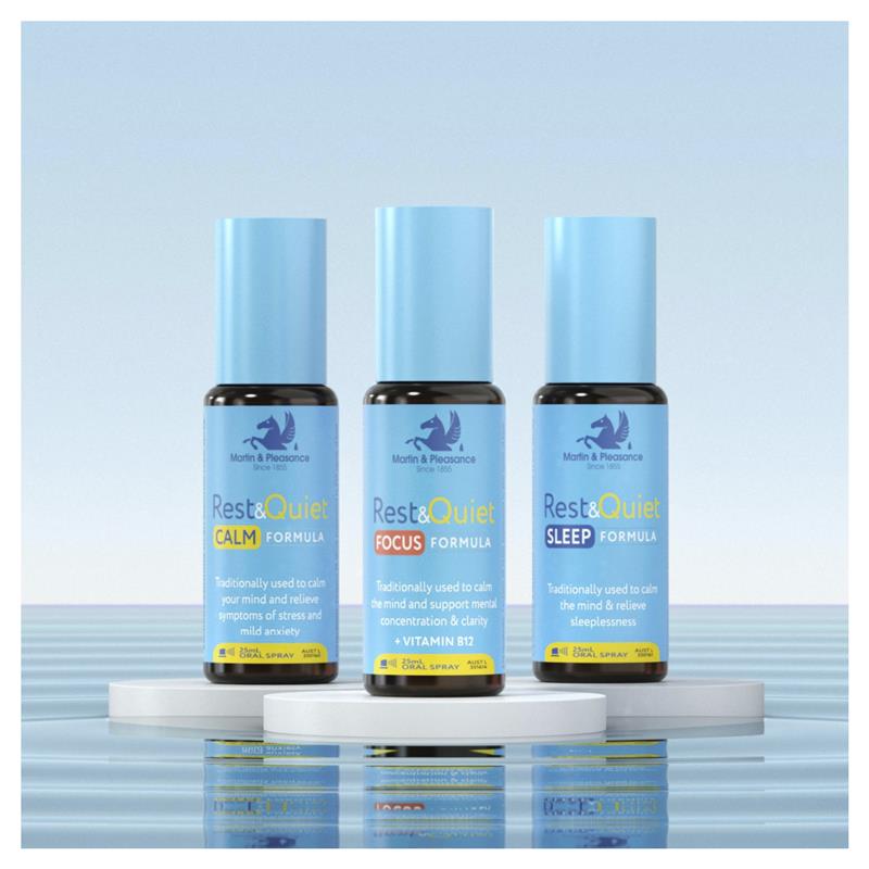 Martin & Pleasance Rest & Quiet Focus Formula Spray 25ml