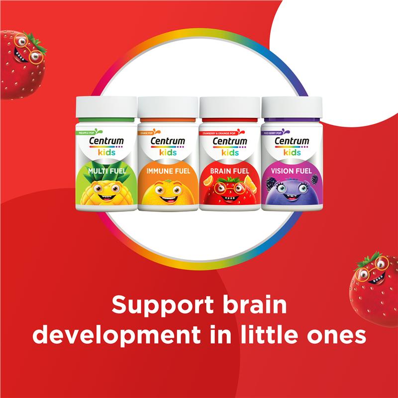 Centrum Kids Brain Fuel 50 Chewable Tablets
