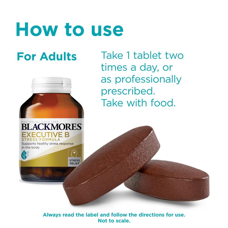 Blackmores Executive B Vitamin B Stress Support 160 Viên