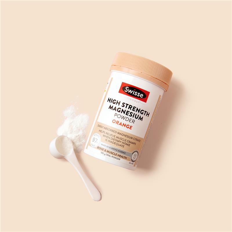 Swisse High Strength Magnesium Powder Orange 180g