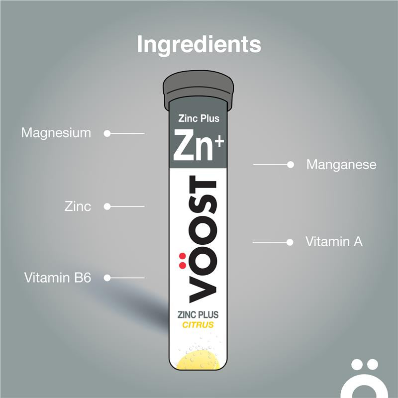 Viên sủi Voost Zinc Plus 20 viên