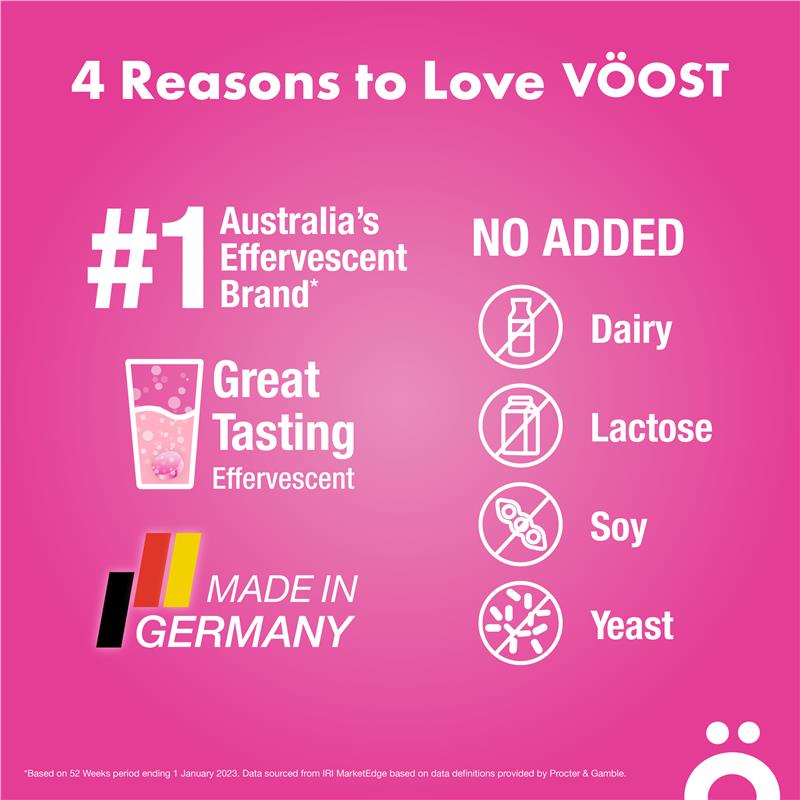 Voost Sport Berry Sủi Bọt 10 Viên