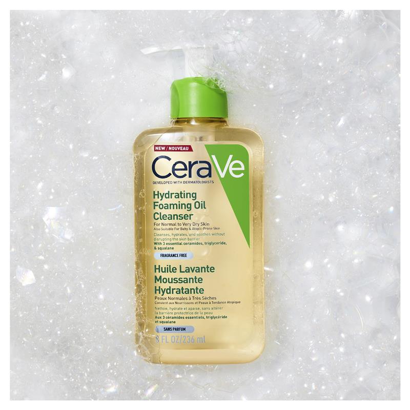 Sữa rửa mặt tạo bọt dưỡng ẩm CeraVe 236ml
