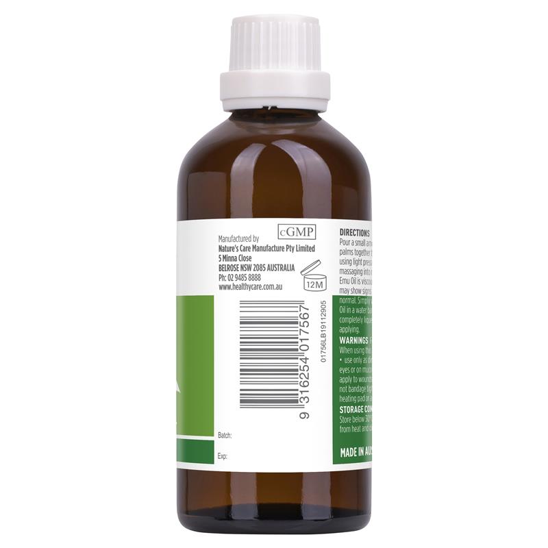 Healthy Care 鸸鹋热油 100ml