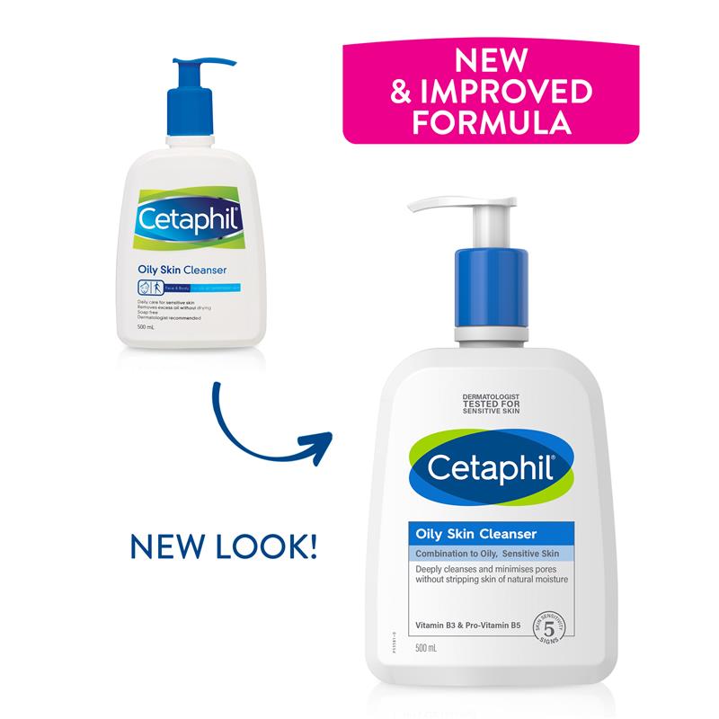 Sữa rửa mặt cho da dầu Cetaphil 500ml