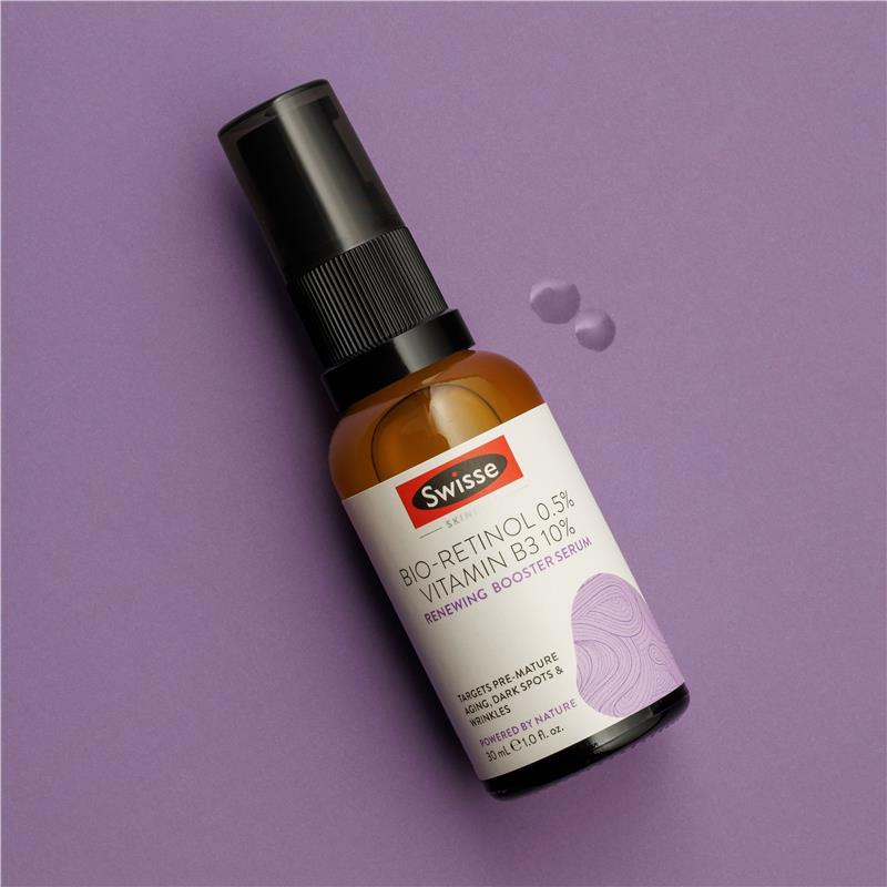 Swisse Beauty 生物视黄醇维生素 B3 10% 焕肤精华液 30 毫升