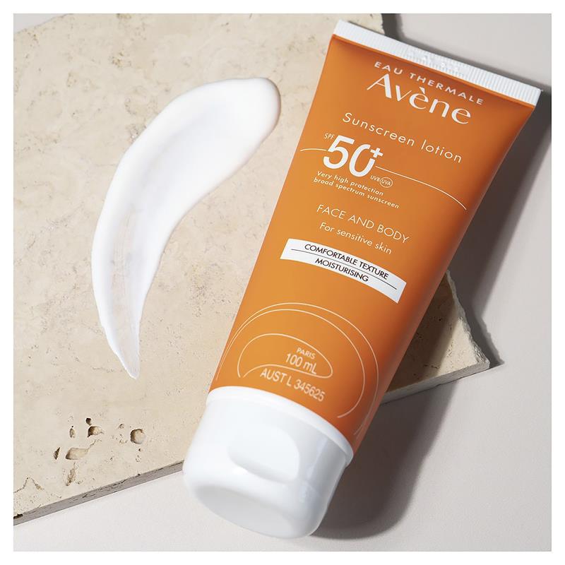 Sữa dưỡng thể và mặt Avene SPF 50+ 100ml