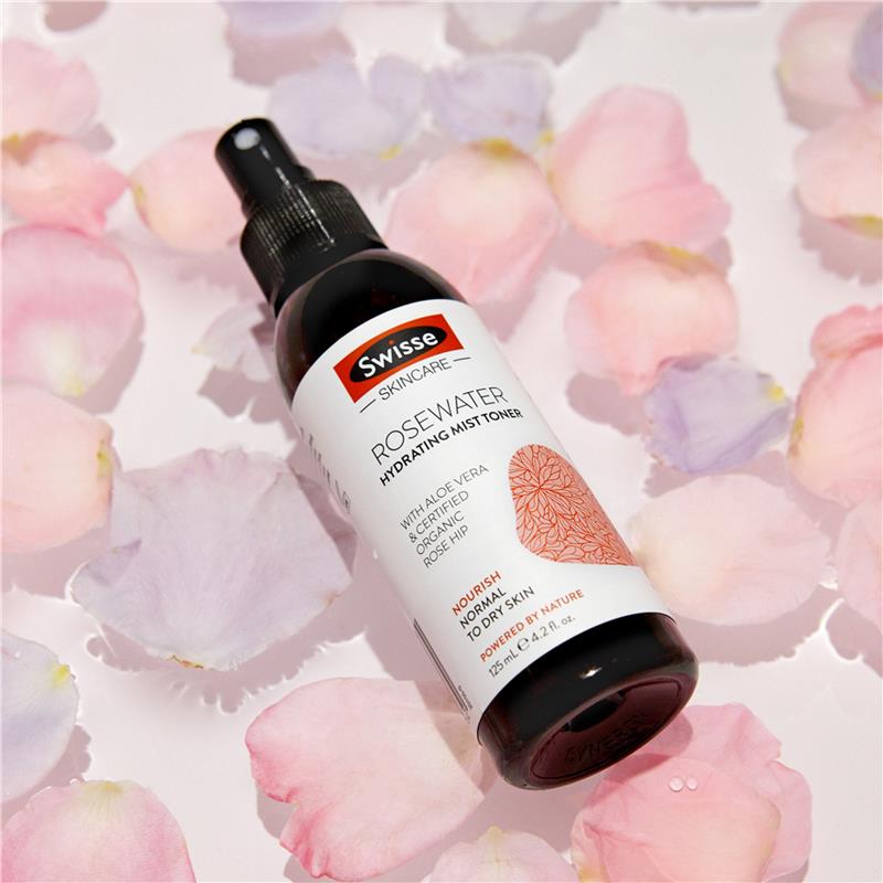 Swisse 护肤玫瑰水保湿喷雾爽肤水 125ml