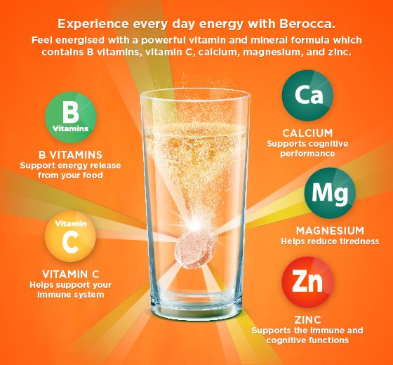 Berocca 能量橙味泡腾片 15 片