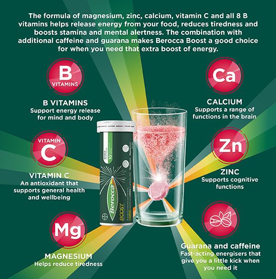 Berocca Boost 20片泡腾片