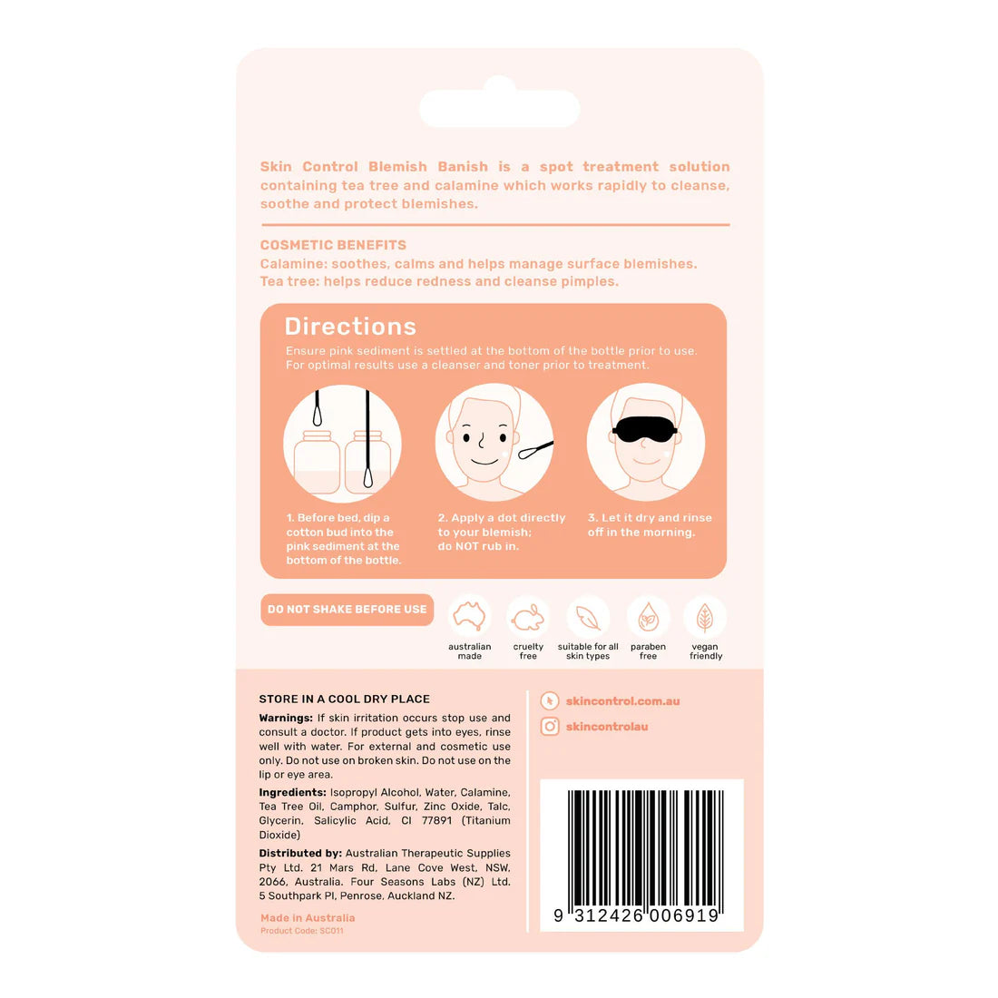 Skin Control Blemish Banish 14g