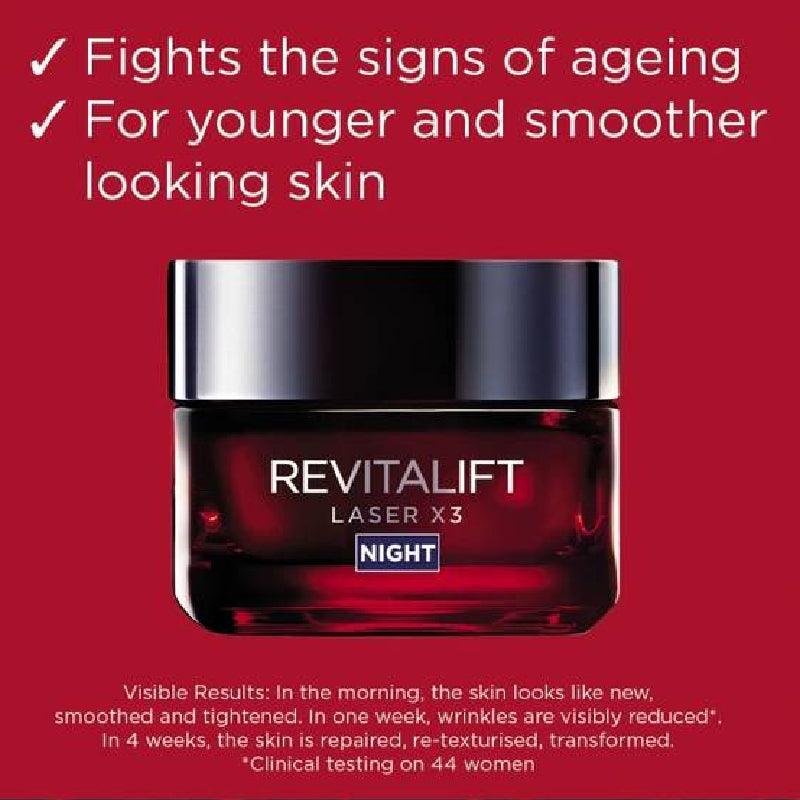 Bộ sản phẩm 2 món L'Oreal Paris Revitalift Laser The Firm & Smooth