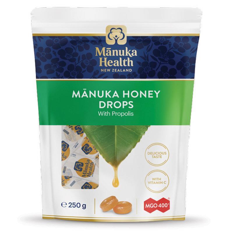 Manuka Health Manuka Honey Drops Propolis Pouch 58 Drops 250g