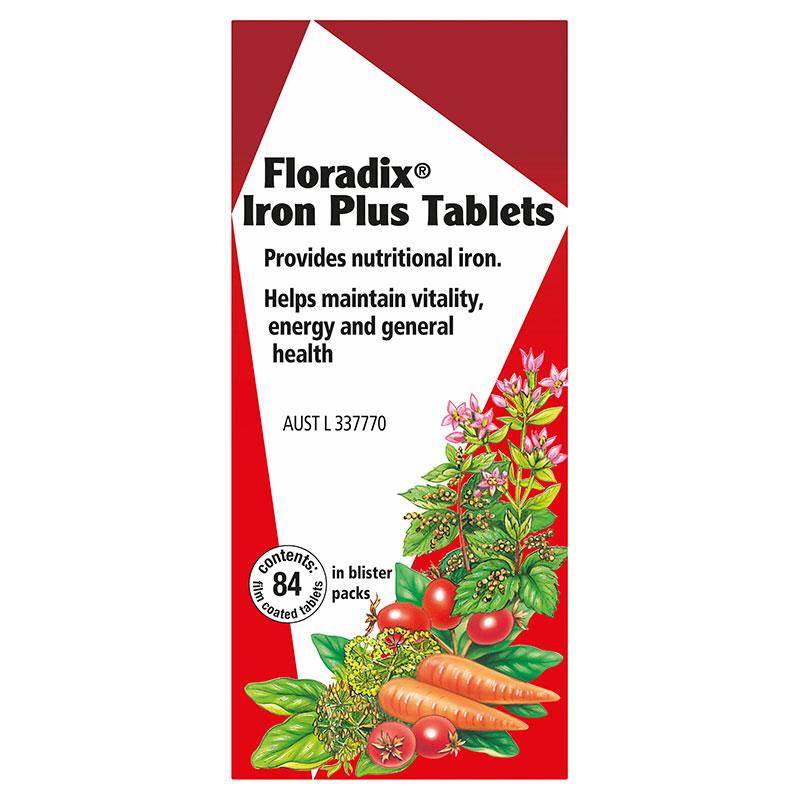 Floradix 铁加 84 片 NP