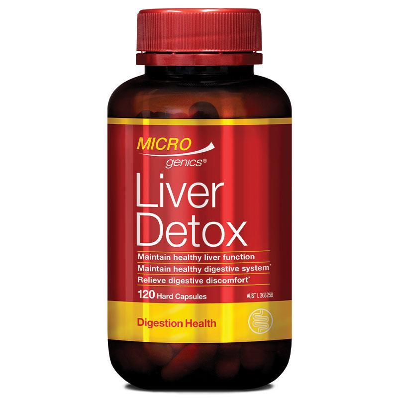 Viên uống giải độc gan Microgenics Liver Detox 120 viên