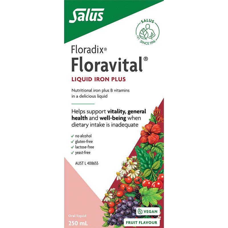 Floradix Floravital 铁液加强型 250ml