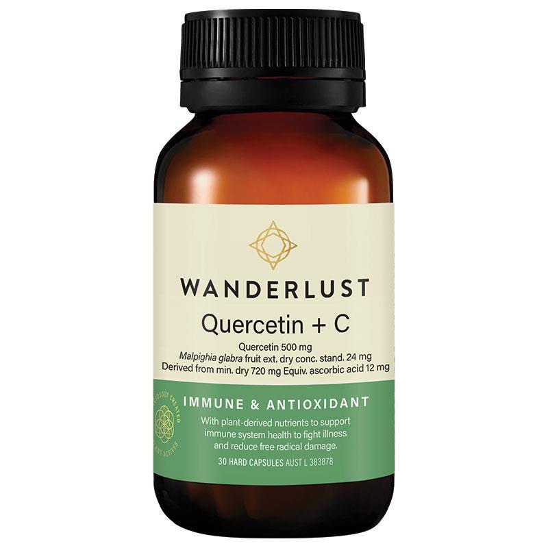 Wanderlust 槲皮素+维生素C 30粒胶囊